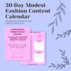 30 day modest fashion content calendar — plan & post with confidence 30 day modest fashion content calendar — plan & post with confidence